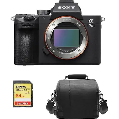 Sony SONY A7 III Cuerpo + Tarjeta SD de 64GB + Bolsa de Sony SONY A7 III Cuerpo + Tarjeta SD de 64GB + Bolsa de