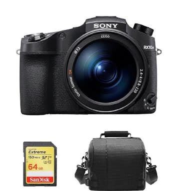 Sony SONY RX10 IV Negro + Tarjeta SD de 64GB + Bolsa de Sony SONY RX10 IV Negro + Tarjeta SD de 64GB + Bolsa de