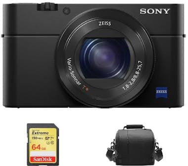 Sony SONY RX100 IV + Tarjeta SD de 64GB + Bolsa de cama Sony SONY RX100 IV + Tarjeta SD de 64GB + Bolsa de cama