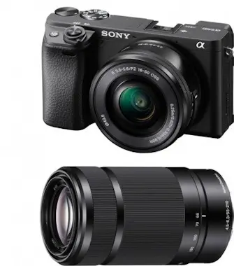 Sony Alpha 6400 Cuerpo Negro + SEL E PZ 16-50 mm f/3,5- Sony Alpha 6400 Cuerpo Negro + SEL E PZ 16-50 mm f/3,5-