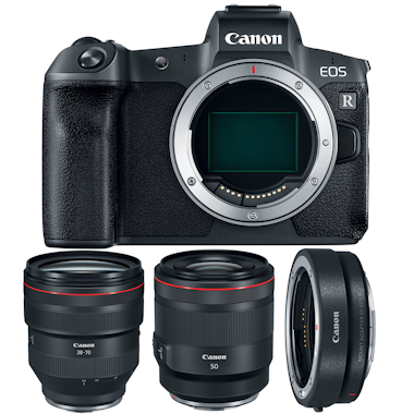 Canon EOS R + RF 28-70mm f/2L USM + RF 50mm f/1.2L USM + Canon EOS R + RF 28-70mm f/2L USM + RF 50mm f/1.2L USM +