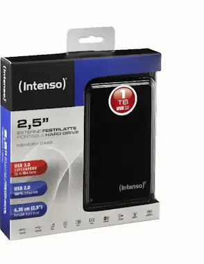 Intenso Intenso Memory Case 2.5"" USB 3.0, 1TB disco duro Intenso Intenso Memory Case 2.5"" USB 3.0, 1TB disco duro