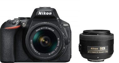 Nikon NIKON D5600 KIT AF-P 18-55MM F3.5-5.6G VR + AF-S 3 Nikon NIKON D5600 KIT AF-P 18-55MM F3.5-5.6G VR + AF-S 3
