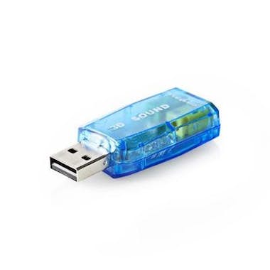 Nedis Nedis USCR10051BU tarjeta de audio 5.1 canales USB Nedis Nedis USCR10051BU tarjeta de audio 5.1 canales USB