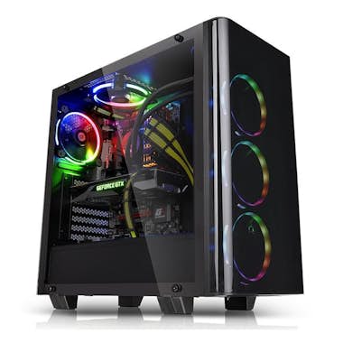 Thermaltake Thermaltake View 21 Tempered Glass Edition Midi-To Thermaltake Thermaltake View 21 Tempered Glass Edition Midi-To