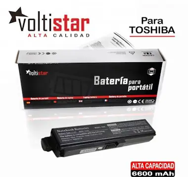 Voltistar BATERÍA ALTA CAPACIDAD PARA PORTÁTIL TOSHIBA L630 Voltistar BATERÍA ALTA CAPACIDAD PARA PORTÁTIL TOSHIBA L630