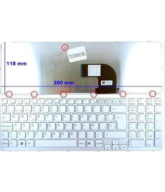 OEM TECLADO BLANCO PARA SONY VAIO SVE15 Y SVE17 SERIES OEM TECLADO BLANCO PARA SONY VAIO SVE15 Y SVE17 SERIES