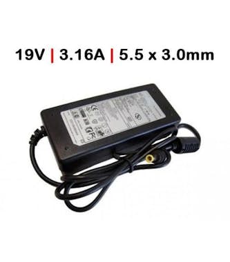 OEM CARGADOR PARA PORTATIL SAMSUNG 19V 3.16A 60W 5.5 x OEM CARGADOR PARA PORTATIL SAMSUNG 19V 3.16A 60W 5.5 x
