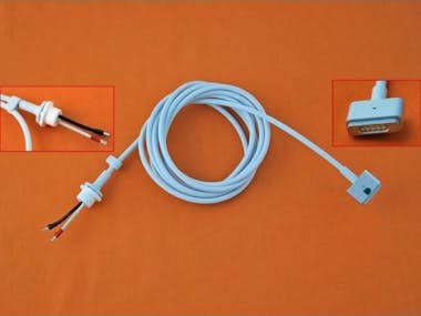 OEM CABLE DC JACK CON CLAVIJA PARA CARGADOR APPLE MACB OEM CABLE DC JACK CON CLAVIJA PARA CARGADOR APPLE MACB