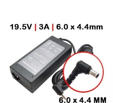 OEM CARGADOR PARA PORTÁTIL SONY 19.5V 3A 60W OEM CARGADOR PARA PORTÁTIL SONY 19.5V 3A 60W