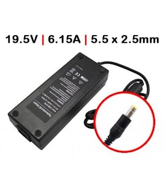 OEM CARGADOR PARA PORTÁTIL SONY/MSI 19.5V 6.15A 120W OEM CARGADOR PARA PORTÁTIL SONY/MSI 19.5V 6.15A 120W
