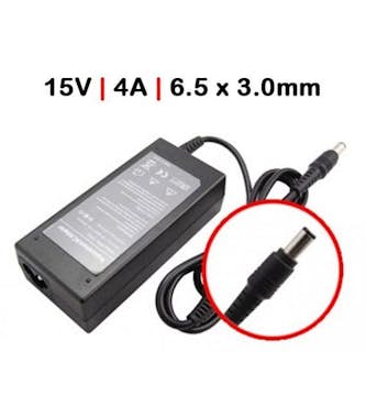 OEM CARGADOR PARA PORTÁTIL TOSHIBA 15V 4A 60W OEM CARGADOR PARA PORTÁTIL TOSHIBA 15V 4A 60W