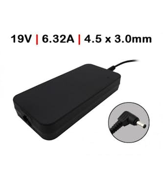 OEM CARGADOR PARA PORTÁTIL GAMING ASUS 19V 6.32A 120W OEM CARGADOR PARA PORTÁTIL GAMING ASUS 19V 6.32A 120W