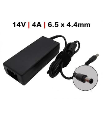 OEM CARGADOR PARA MONITOR 14V 4A 6.5 X 4.4MM 56W OEM CARGADOR PARA MONITOR 14V 4A 6.5 X 4.4MM 56W