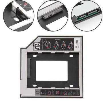 OEM SOPORTE CARCASA CADDY CD DVD PARA DISCO DURO 2.5 2 OEM SOPORTE CARCASA CADDY CD DVD PARA DISCO DURO 2.5 2