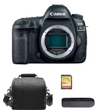 Canon CANON EOS 5D IV Cuerpo + Tarjeta SD de 64 GB + Bol Canon CANON EOS 5D IV Cuerpo + Tarjeta SD de 64 GB + Bol