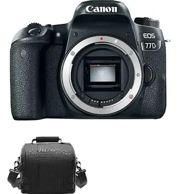 Canon CANON EOS 77D Body + Bolsa de la camara Canon CANON EOS 77D Body + Bolsa de la camara