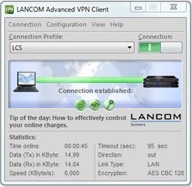 Lancom Systems Lancom Systems Advanced VPN Client (Windows) Lancom Systems Lancom Systems Advanced VPN Client (Windows)