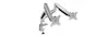 ICY BOX ICY BOX IB-MS504-T 81,3 cm (32"") Abrazadera Negro ICY BOX ICY BOX IB-MS504-T 81,3 cm (32"") Abrazadera Negro