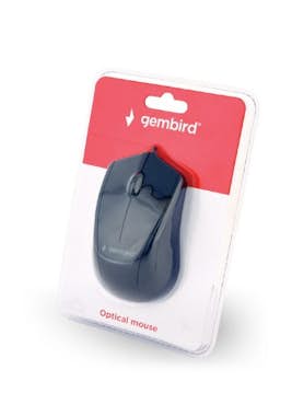 Gembird Gembird MUS-3B-02 ratón USB Óptico 1000 DPI Ambide
