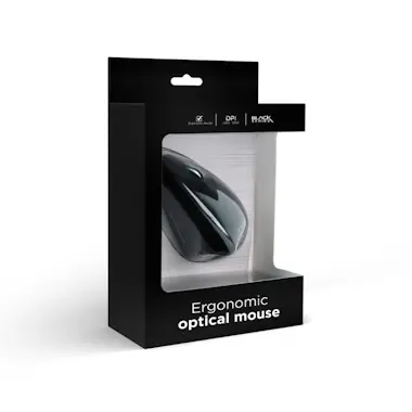 Gembird Gembird MUS-ERGO-01 ratón USB Óptico 3200 DPI mano Gembird Gembird MUS-ERGO-01 ratón USB Óptico 3200 DPI mano