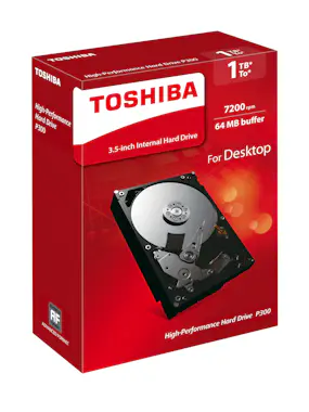Toshiba Toshiba P300 1TB 3.5"" 1000 GB Serial ATA III Toshiba Toshiba P300 1TB 3.5"" 1000 GB Serial ATA III