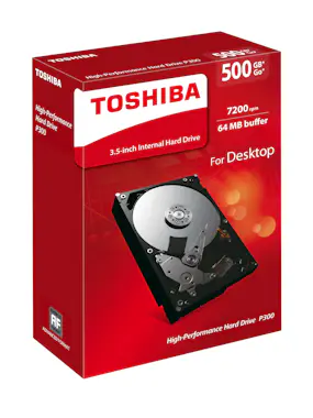 Toshiba Toshiba P300 500GB 3.5"" Serial ATA III Toshiba Toshiba P300 500GB 3.5"" Serial ATA III