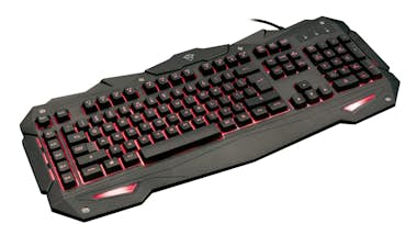 Trust Trust GXT 840 Myra teclado USB QWERTY Negro