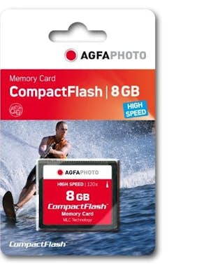 Agfaphoto AgfaPhoto Compact Flash, 8GB memoria flash Compact Agfaphoto AgfaPhoto Compact Flash, 8GB memoria flash Compact