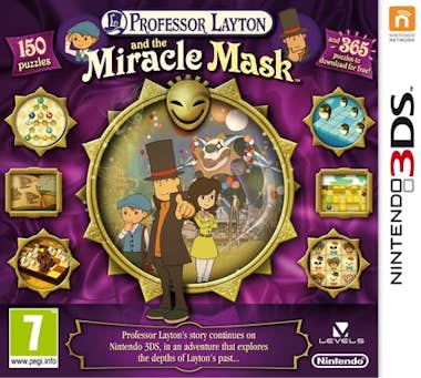 Nintendo Nintendo Professor Layton and The Miracle Mask, 3D