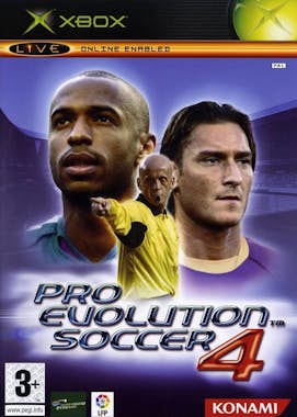 Konami Konami Pro Evolution Soccer 4, Xbox vídeo juego Bá Konami Konami Pro Evolution Soccer 4, Xbox vídeo juego Bá