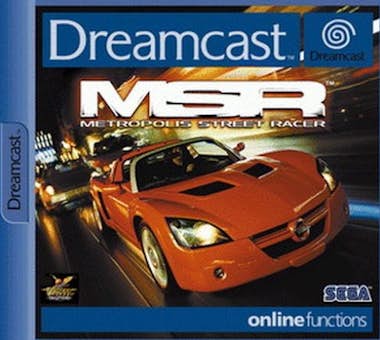 Sega SEGA Metropolis Street Racer, Dreamcast vídeo jueg Sega SEGA Metropolis Street Racer, Dreamcast vídeo jueg