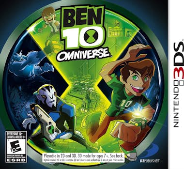 Generica Infogrames Ben 10 Omniverse, 3DS vídeo juego Ninte Generica Infogrames Ben 10 Omniverse, 3DS vídeo juego Ninte