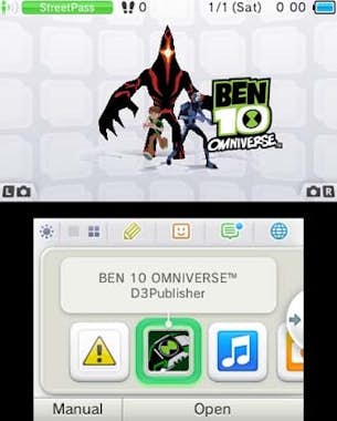 Generica Infogrames Ben 10 Omniverse, 3DS vídeo juego Ninte Generica Infogrames Ben 10 Omniverse, 3DS vídeo juego Ninte