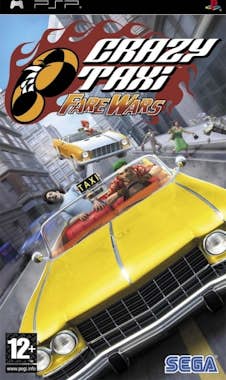 Sega SEGA Crazy Taxi: Fare Wars, PSP vídeo juego PlaySt Sega SEGA Crazy Taxi: Fare Wars, PSP vídeo juego PlaySt