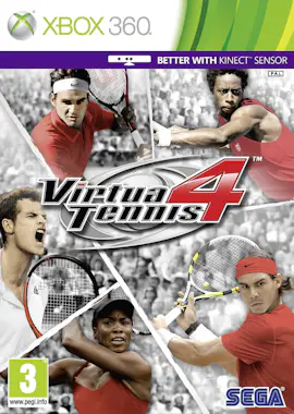 Sega SEGA Virtua Tennis 4, Xbox 360 vídeo juego Inglés Sega SEGA Virtua Tennis 4, Xbox 360 vídeo juego Inglés