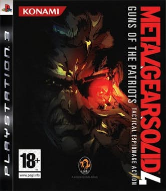 Konami Konami Metal Gear Solid 4: Guns of the Patriots, P Konami Konami Metal Gear Solid 4: Guns of the Patriots, P