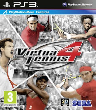 Sega SEGA Virtua Tennis 4, PS3 vídeo juego PlayStation Sega SEGA Virtua Tennis 4, PS3 vídeo juego PlayStation