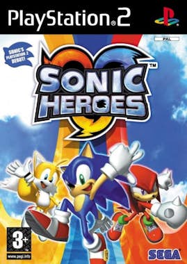 Sega SEGA Sonic Heroes Platinum vídeo juego PlayStation Sega SEGA Sonic Heroes Platinum vídeo juego PlayStation