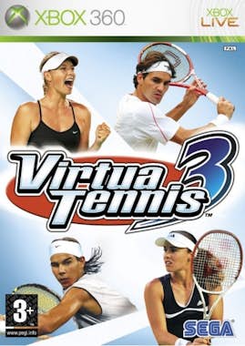 Sega SEGA Virtua Tennis 3, Xbox 360 vídeo juego Inglés, Sega SEGA Virtua Tennis 3, Xbox 360 vídeo juego Inglés,