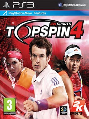 Generica Take-Two Interactive Top Spin 4 vídeo juego PlaySt Generica Take-Two Interactive Top Spin 4 vídeo juego PlaySt