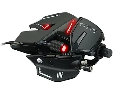 Mad Catz Mad Catz R.A.T. 8+ ratón USB Óptico 16000 DPI mano Mad Catz Mad Catz R.A.T. 8+ ratón USB Óptico 16000 DPI mano