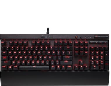 Corsair Corsair K70 LUX teclado USB AZERTY Francés Negro Corsair Corsair K70 LUX teclado USB AZERTY Francés Negro
