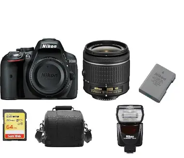 Nikon NIKON D5300 KIT AF-P 18-55MM F3.5-5.6G VR + Tarjet Nikon NIKON D5300 KIT AF-P 18-55MM F3.5-5.6G VR + Tarjet