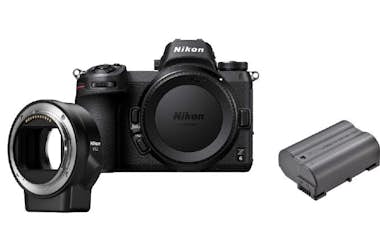 Nikon NIKON Z6 KIT FTZ Adaptador de montaje + EN-EL15B B Nikon NIKON Z6 KIT FTZ Adaptador de montaje + EN-EL15B B