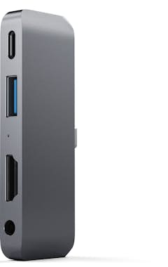 Satechi Hub USB-C a HDMI 4K / USB 3.0 / Tipo-C / Jack 3.5m Satechi Hub USB-C a HDMI 4K / USB 3.0 / Tipo-C / Jack 3.5m