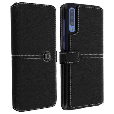 Spigen SGP Funda Samsung Galaxy A70 cartera efecto grano - Ne Spigen SGP Funda Samsung Galaxy A70 cartera efecto grano - Ne