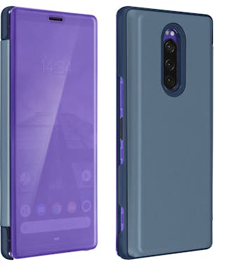 Avizar Funda Efecto Espejo Sony Xperia 1 Tapa translúcida Avizar Funda Efecto Espejo Sony Xperia 1 Tapa translúcida