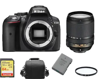 Nikon NIKON D5300 KIT AF-S 18-140MM F3.5-5.6G ED VR DX + Nikon NIKON D5300 KIT AF-S 18-140MM F3.5-5.6G ED VR DX +