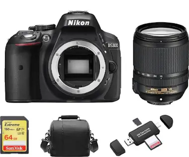 Nikon NIKON D5300 KIT AF-S 18-140MM F3.5-5.6G ED VR DX + Nikon NIKON D5300 KIT AF-S 18-140MM F3.5-5.6G ED VR DX +